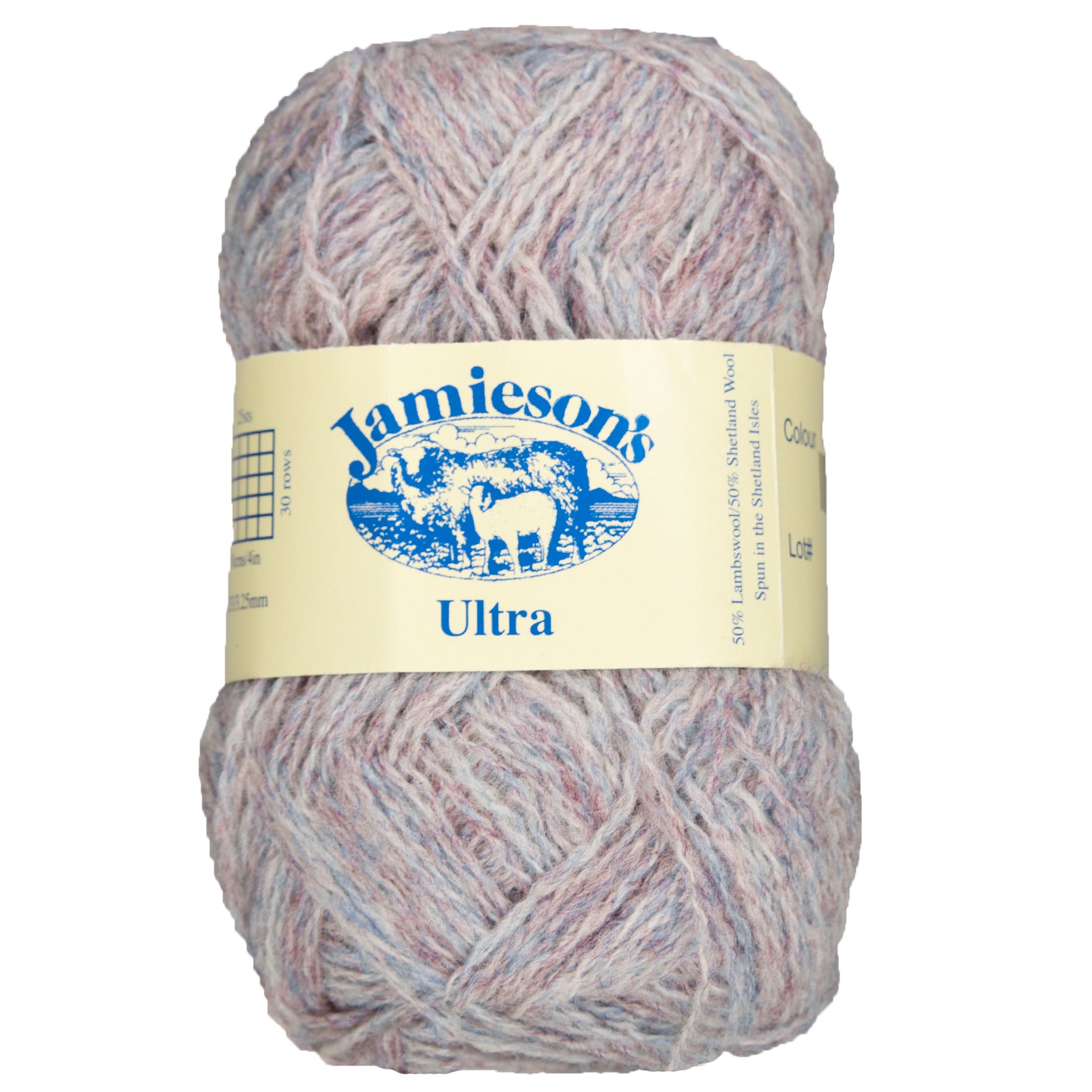 Jamieson's of Shetland Ultra Lace Weight Yarn - 339 Clematis - Zoom Image
