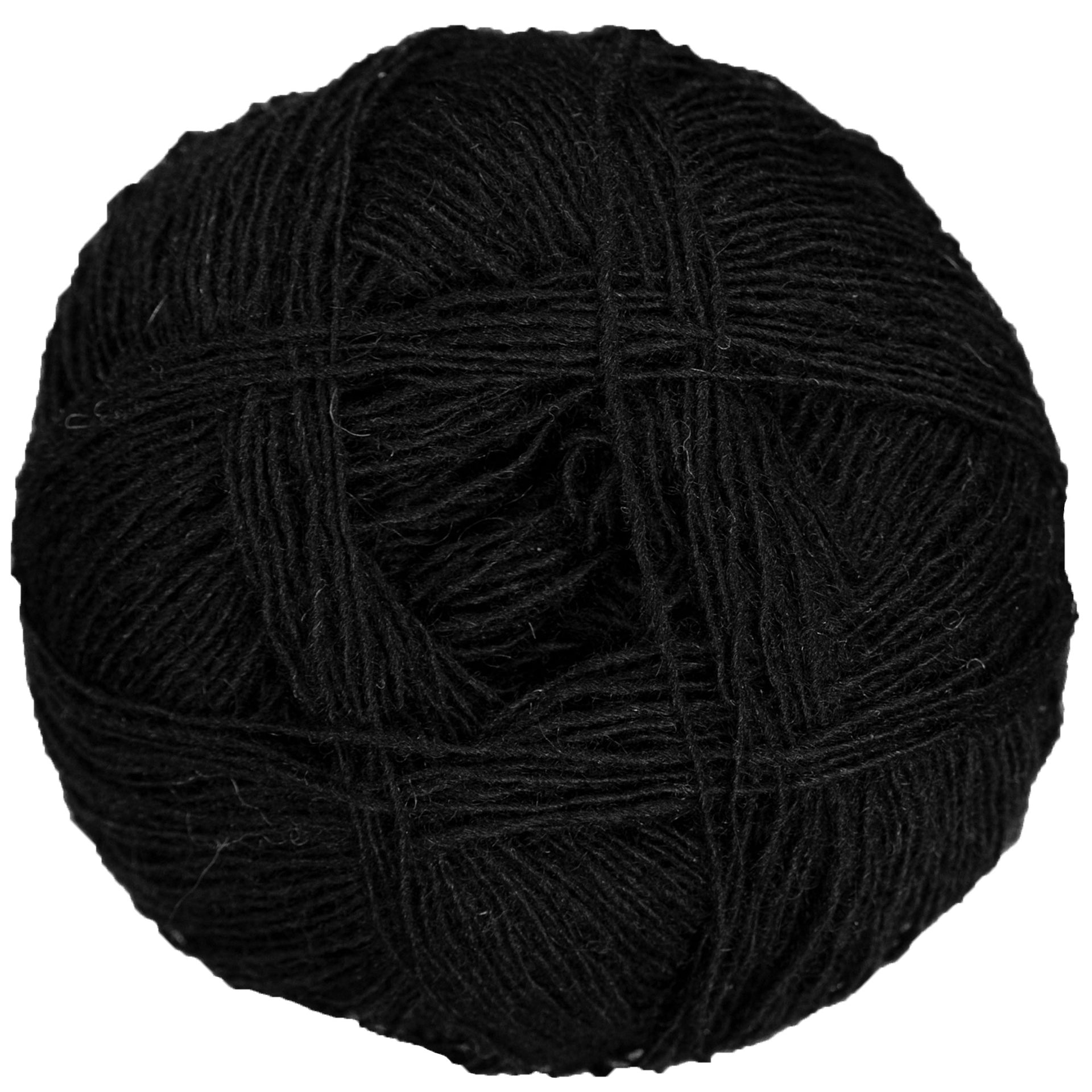 Jamieson's of Shetland Cobweb Ultra Yarn - 999 Black - Zoom Image
