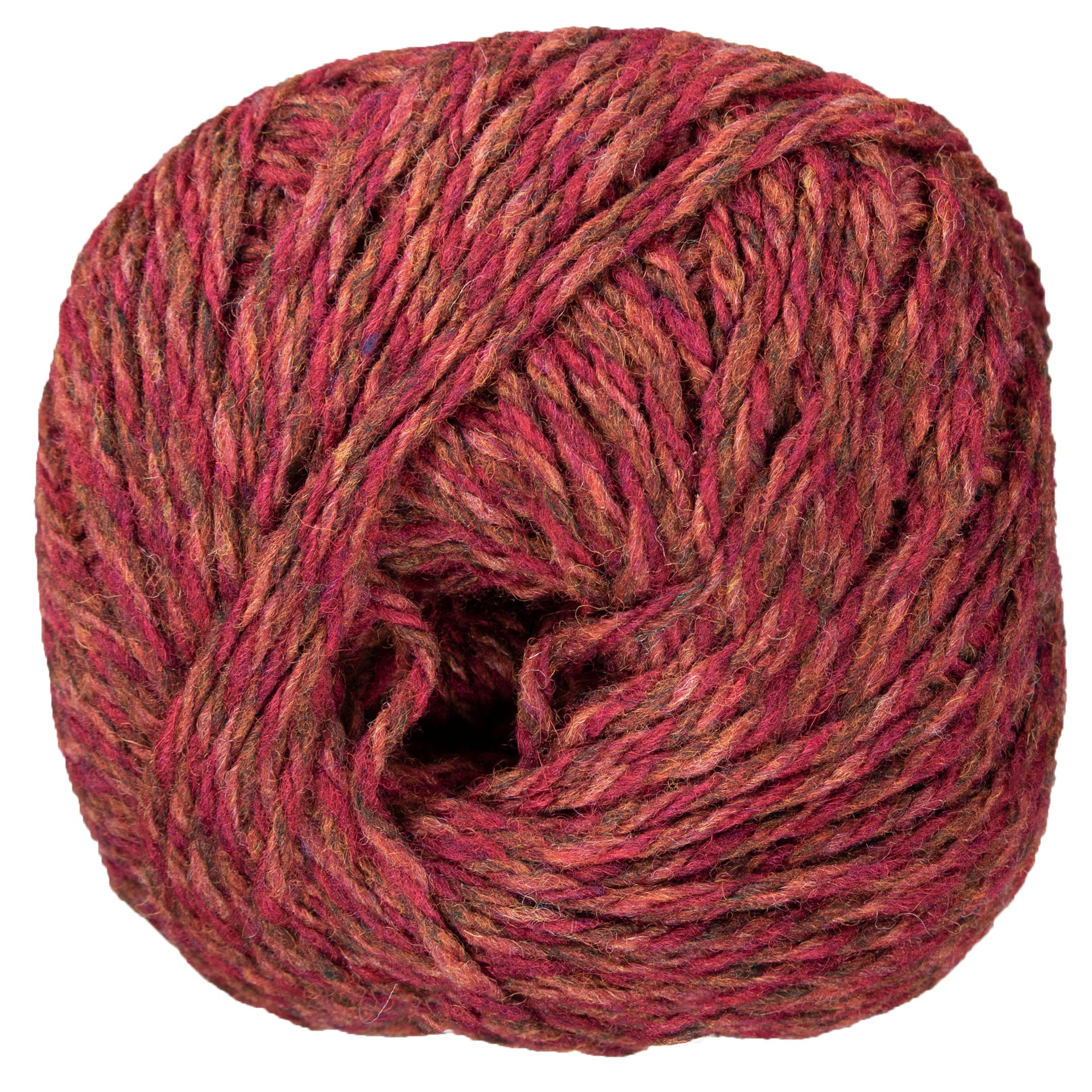 Jamieson's of Shetland Marl Chunky Yarn - 2111 Bonfire - Zoom Image
