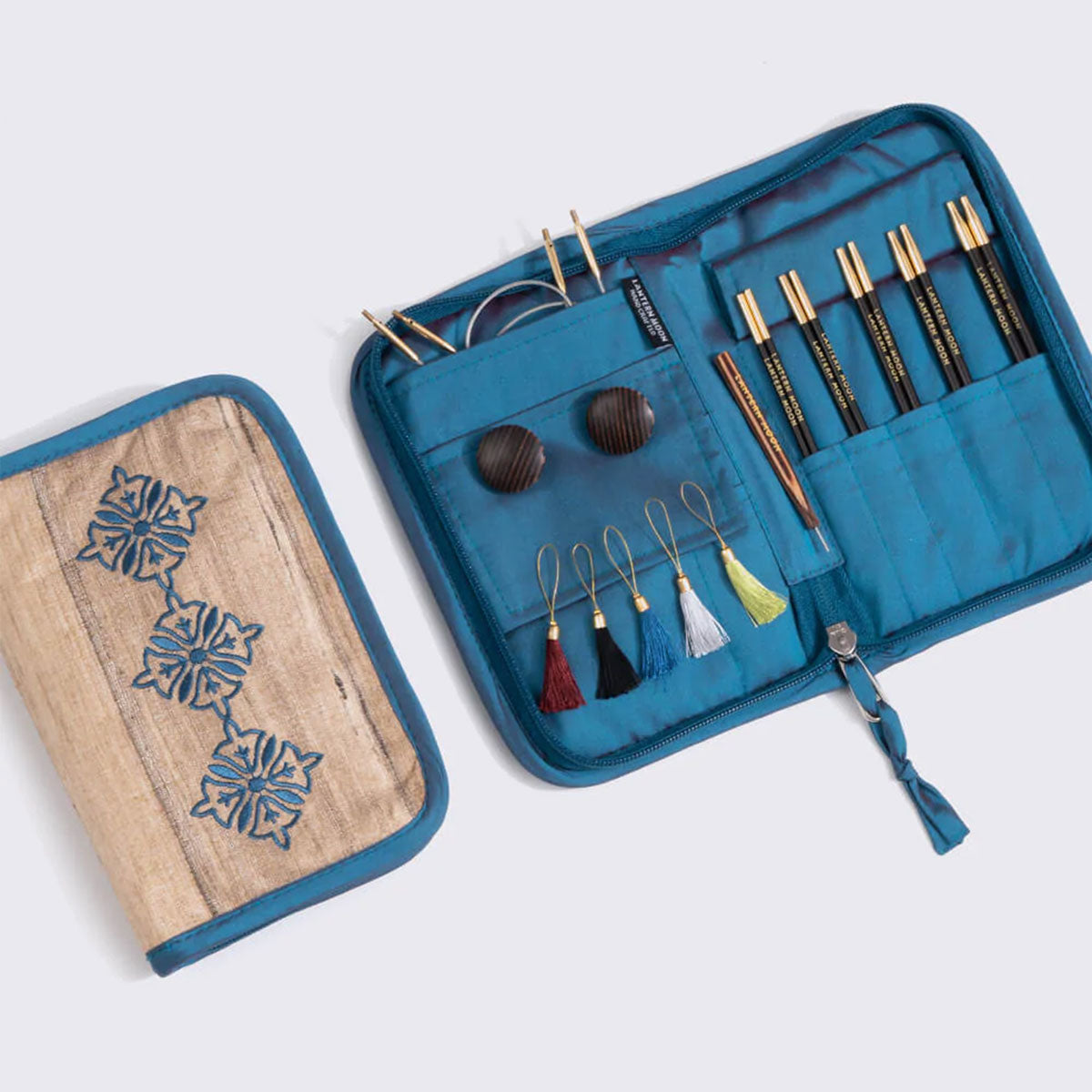 Lantern Moon Ebony Interchangeable Needle Sets - Charm - 5 Inch Tips US 2.5-8 - Extra Image
