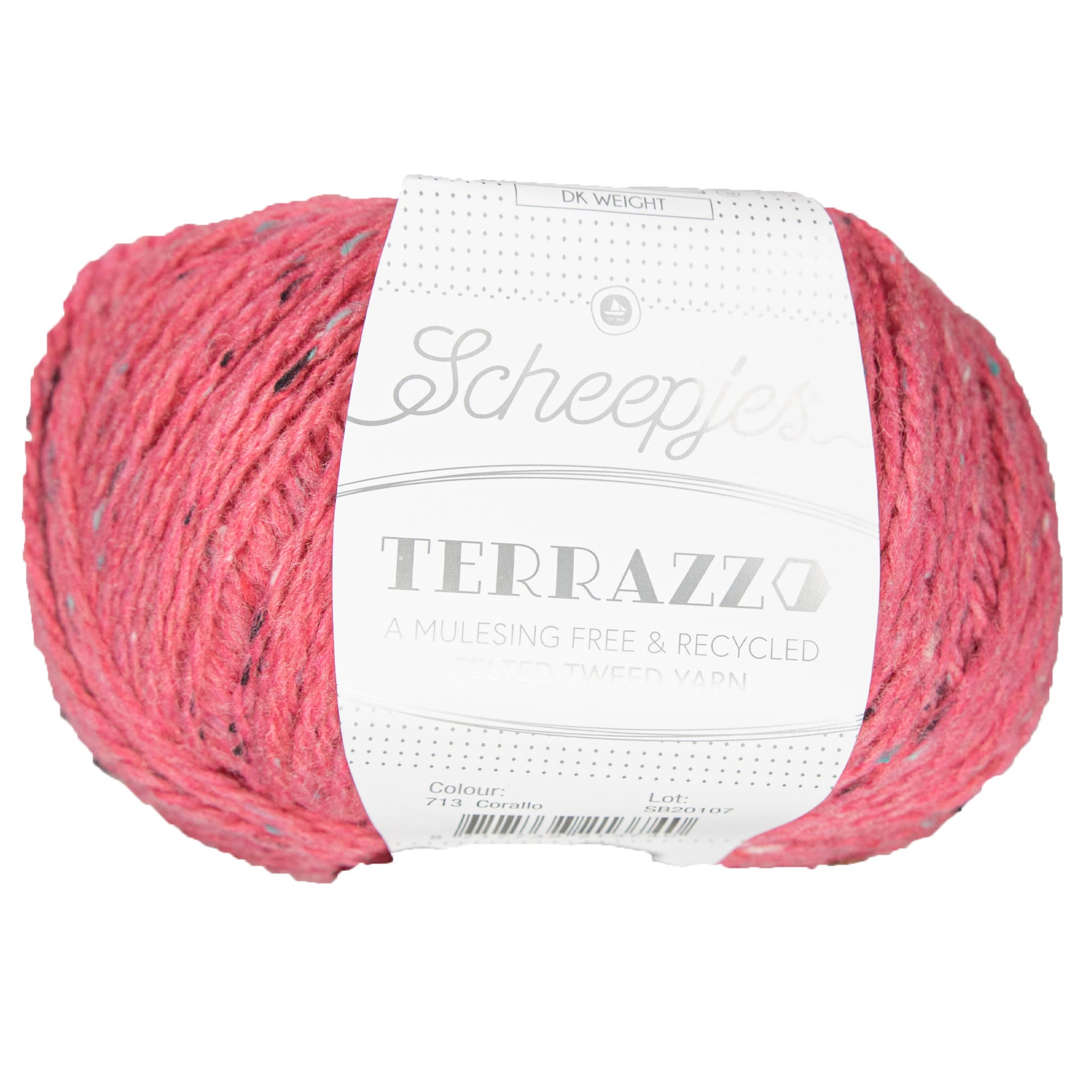 Scheepjes Terrazzo Yarn - 713 Corallo - Zoom Image
