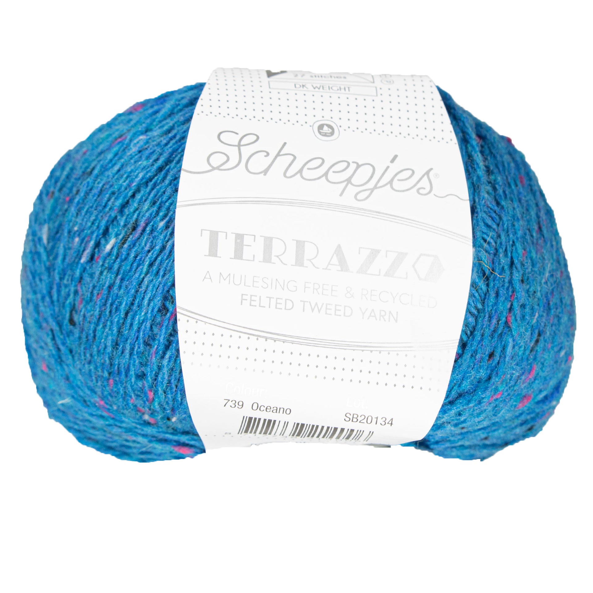 Scheepjes Terrazzo Yarn - 739 Oceano - Zoom Image
