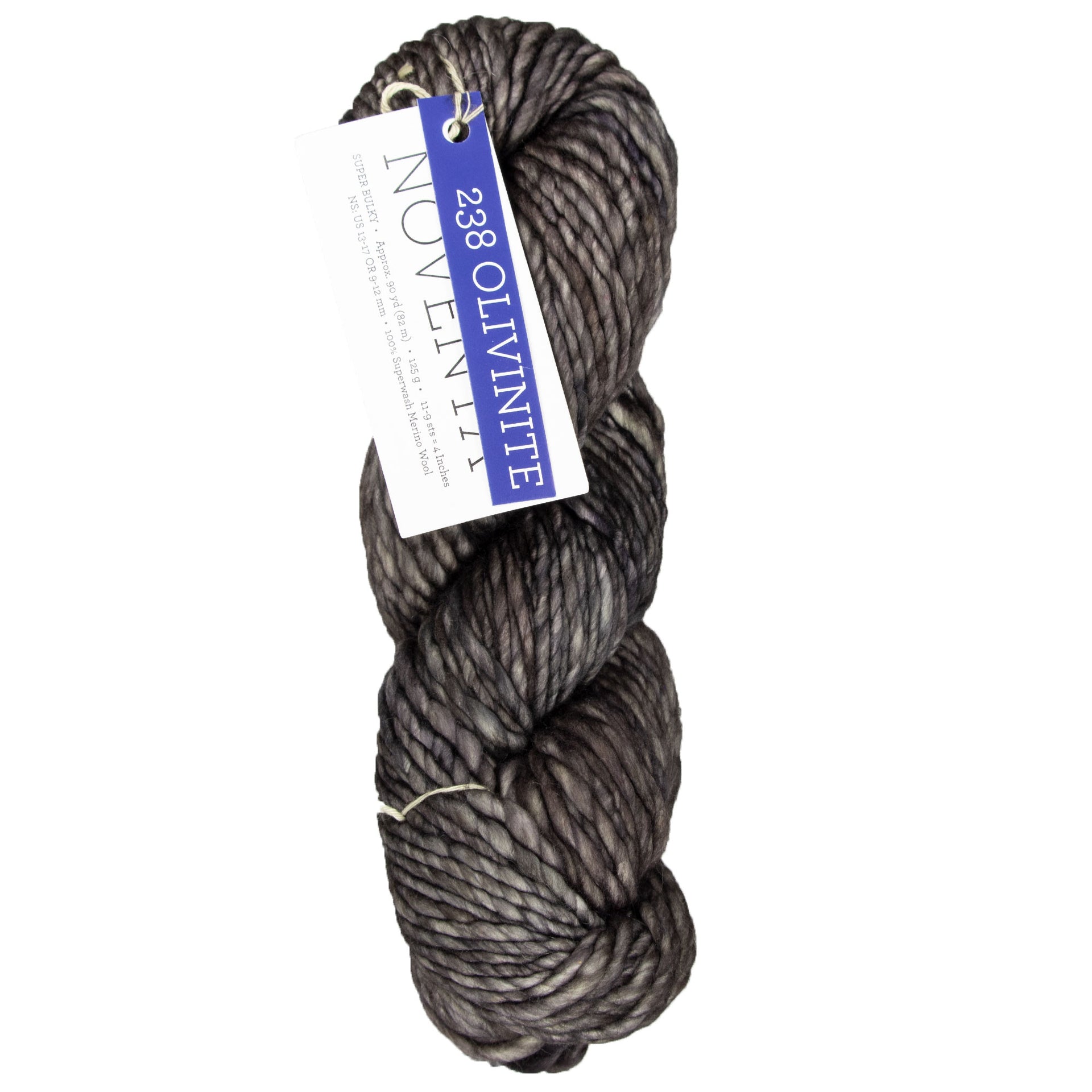 Malabrigo Noventa Yarn - 238 Olivinite - Zoom Image
