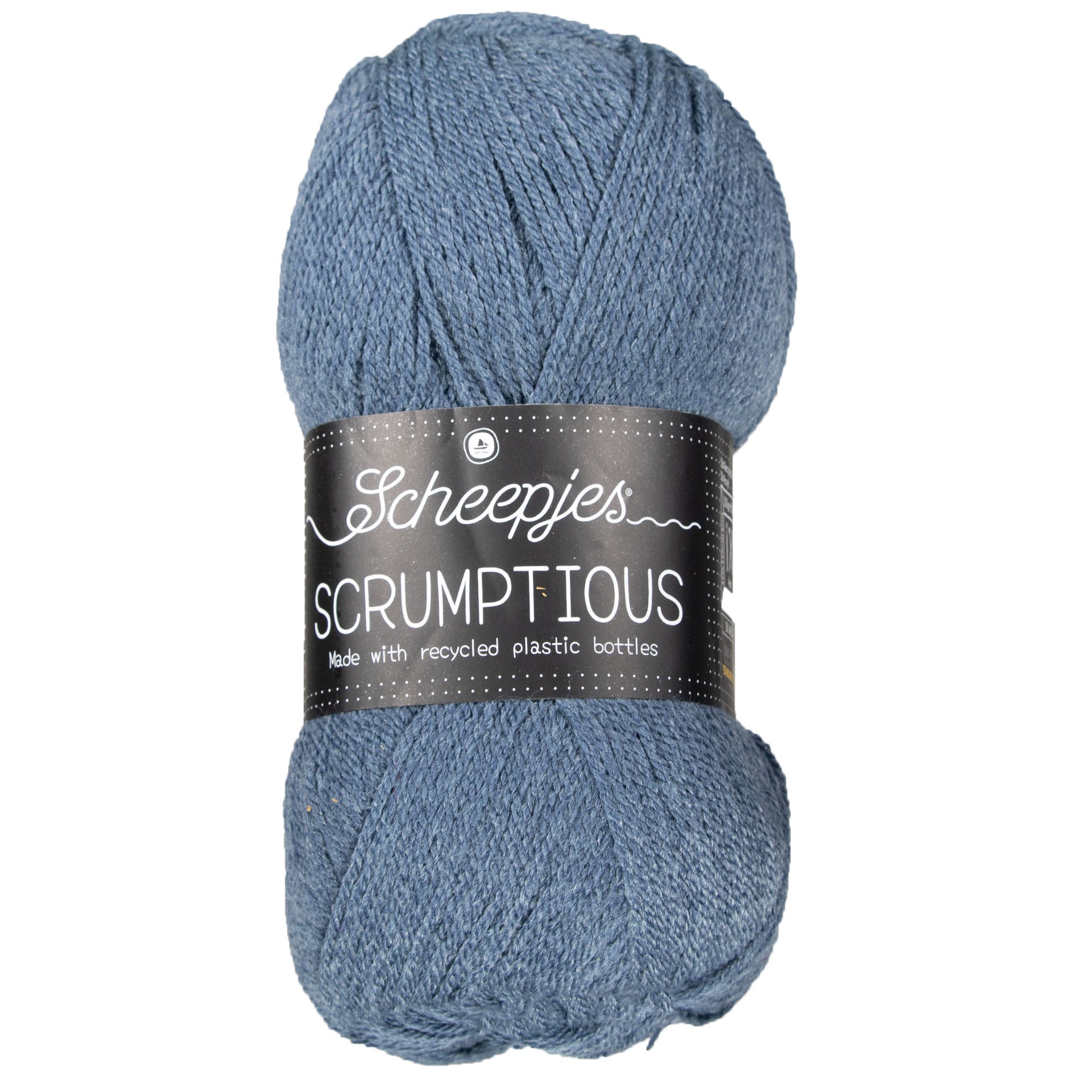 Scheepjes Scrumptious Yarn - 378 Coconut Blueberry Muffins - Zoom Image
