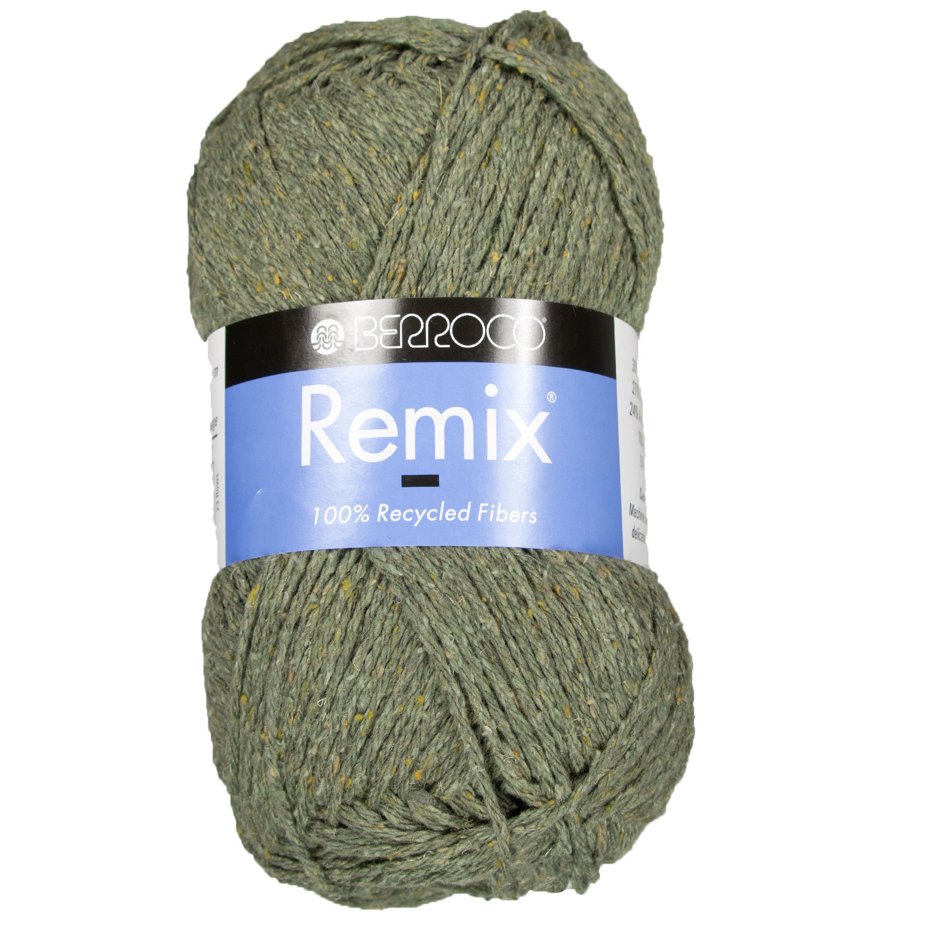 Berroco Remix Yarn - 3968 Artichoke - Zoom Image
