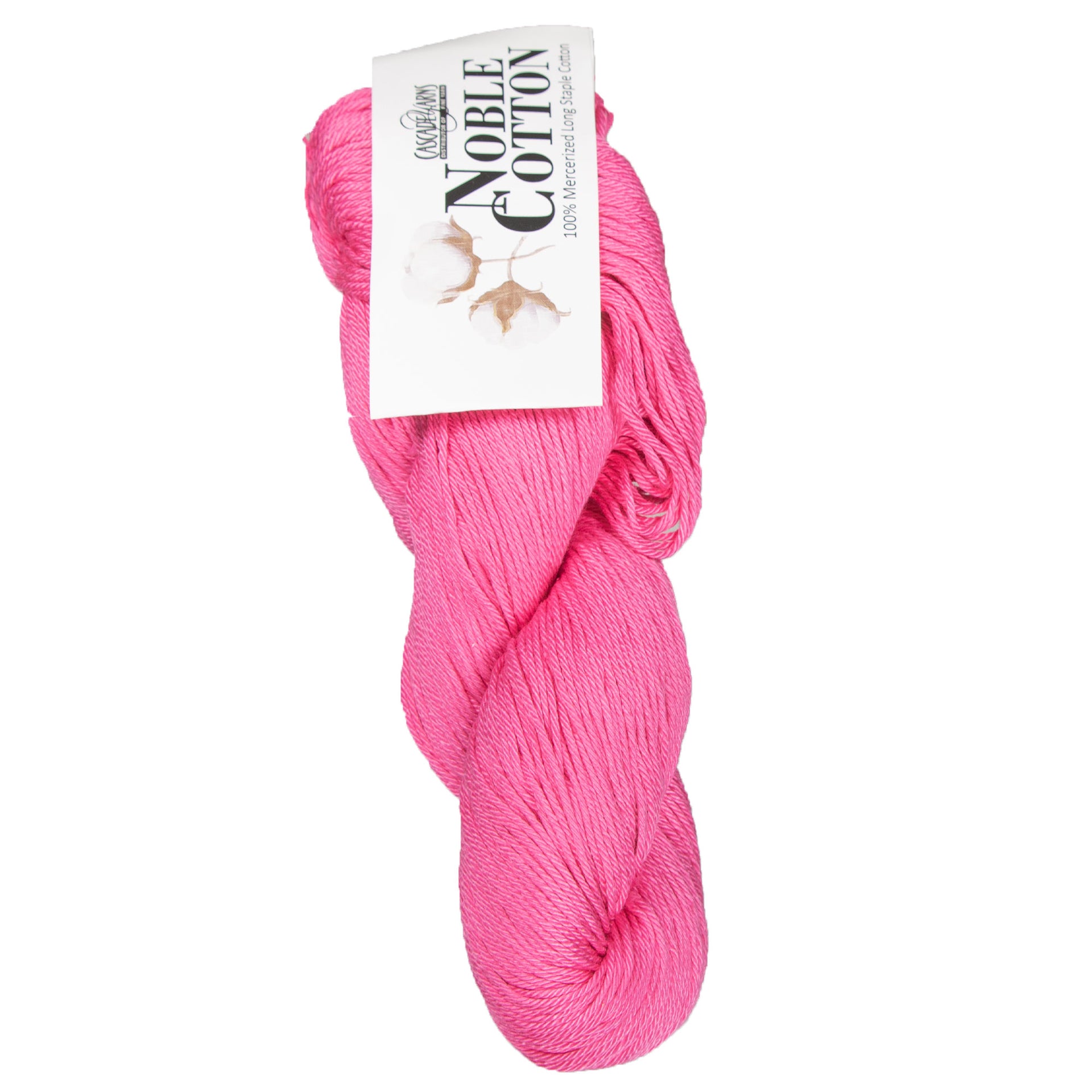 Cascade Yarns Noble Cotton Yarn - 50 Azalea Pink - Zoom Image
