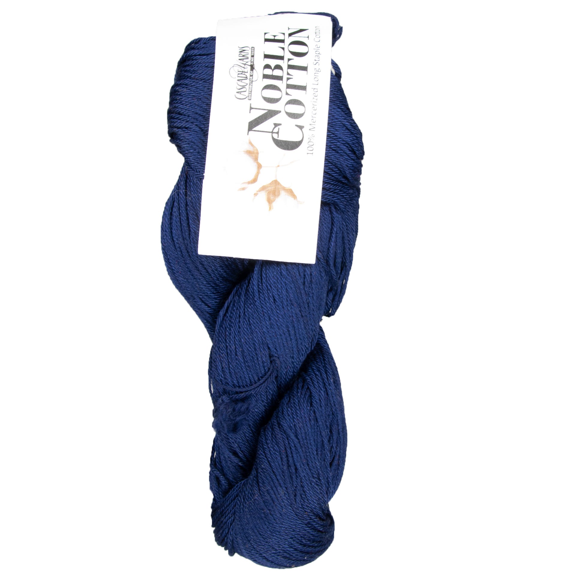 Cascade Yarns Noble Cotton Yarn - 58 Navy - Zoom Image
