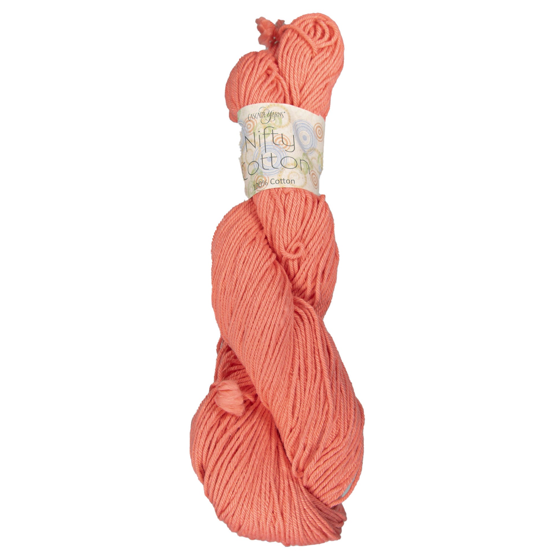 Cascade Yarns Nifty Cotton Yarn - 51 Peach Blossom (Pre-Order, Ships late December) - Zoom Image
