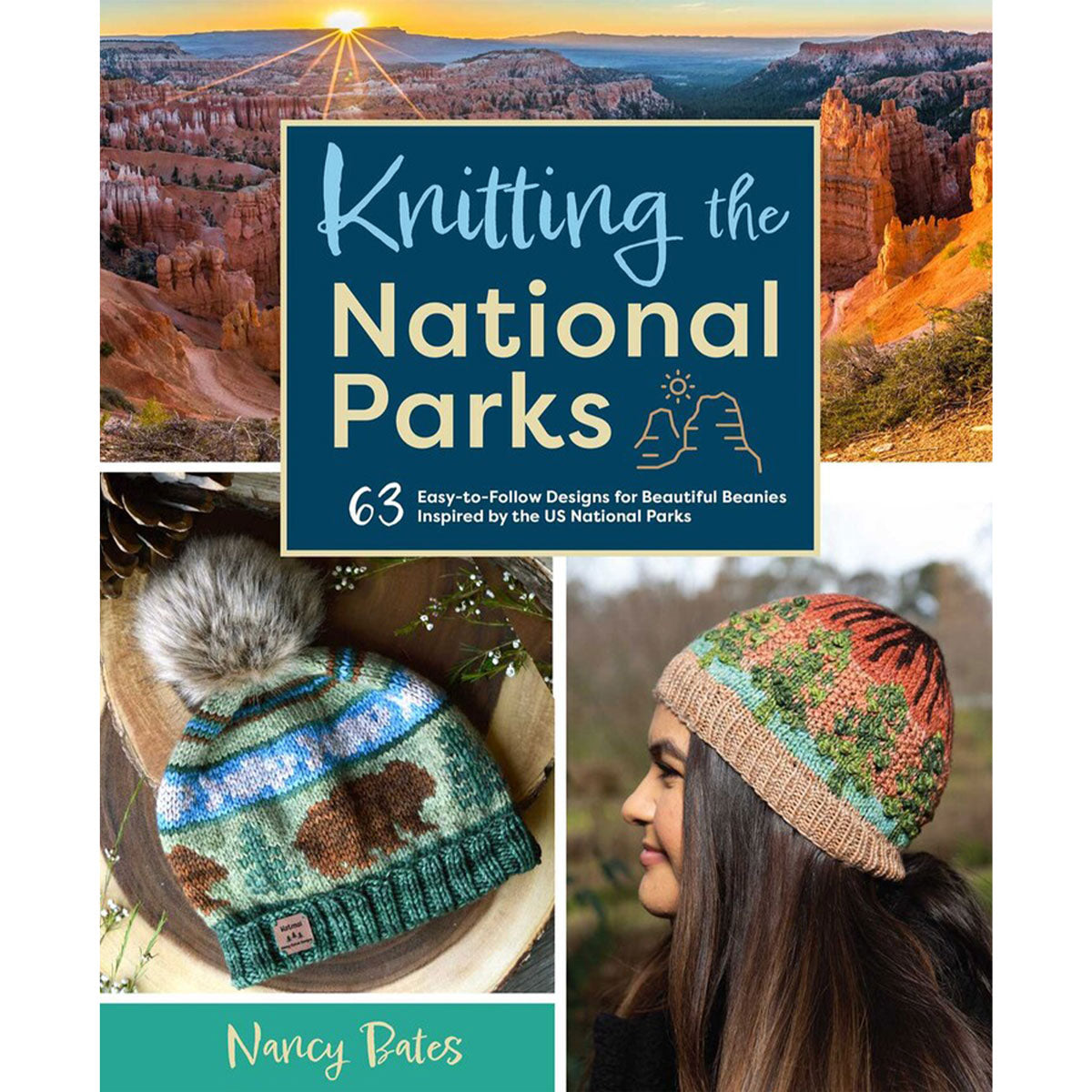 Simon and Schuster Nancy Bates Books - Knitting the National Parks - Extra Image
