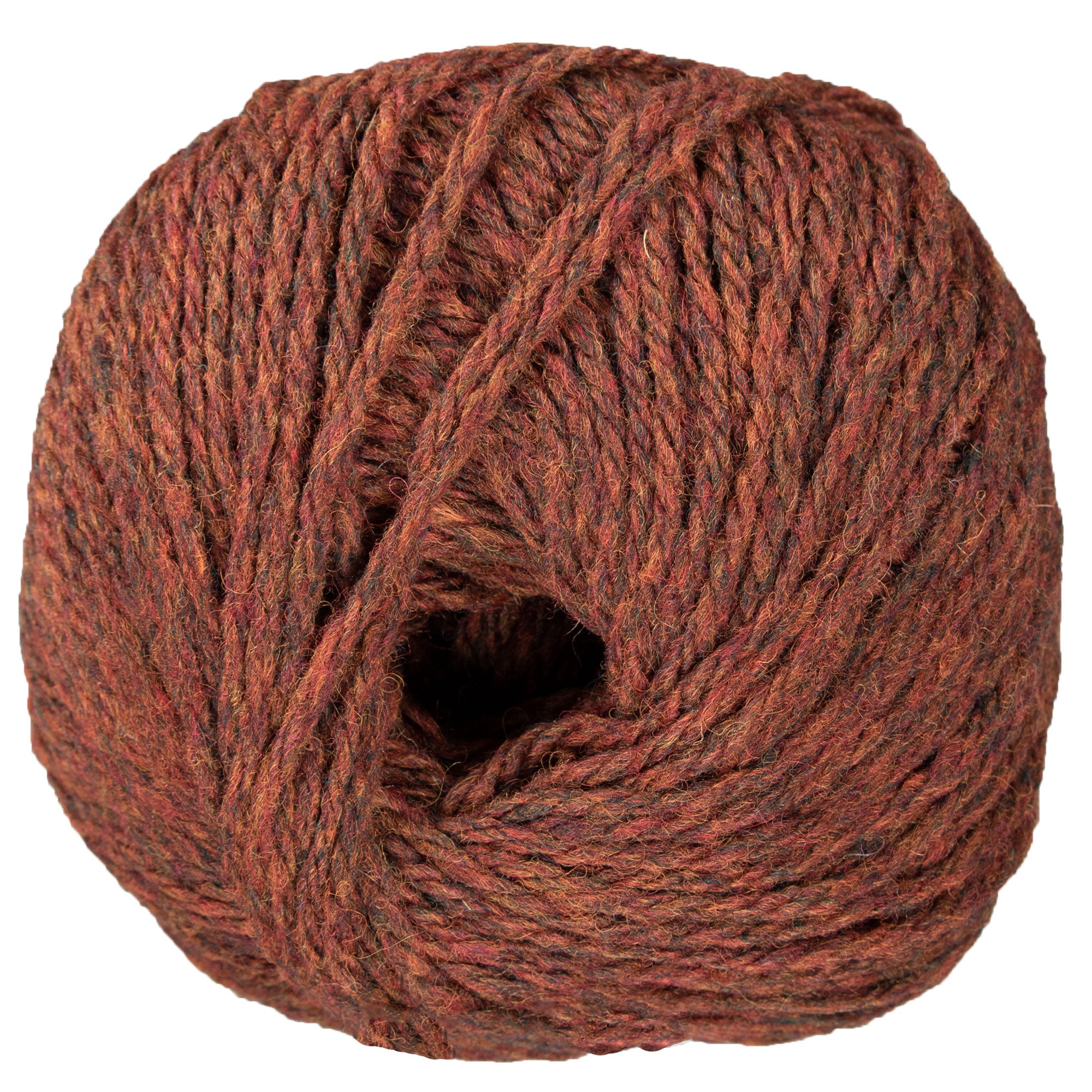 Jamieson's of Shetland Marl Chunky Yarn - 199 Copper Beech - Zoom Image