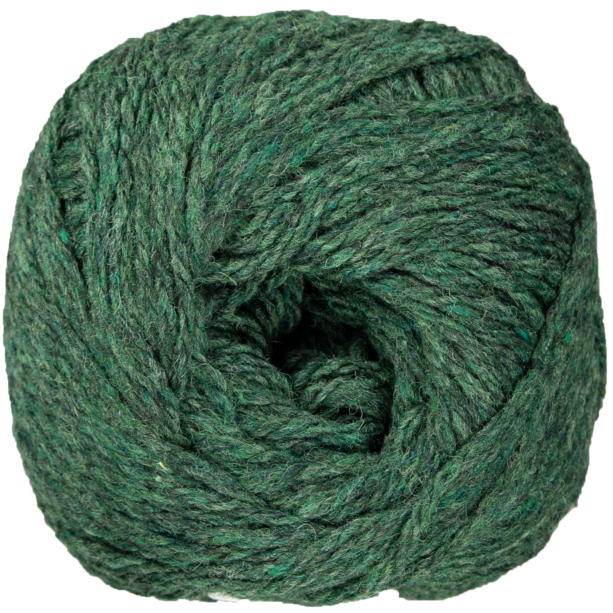 Jamieson's of Shetland Marl Chunky Yarn - 336 Conifer - Zoom Image