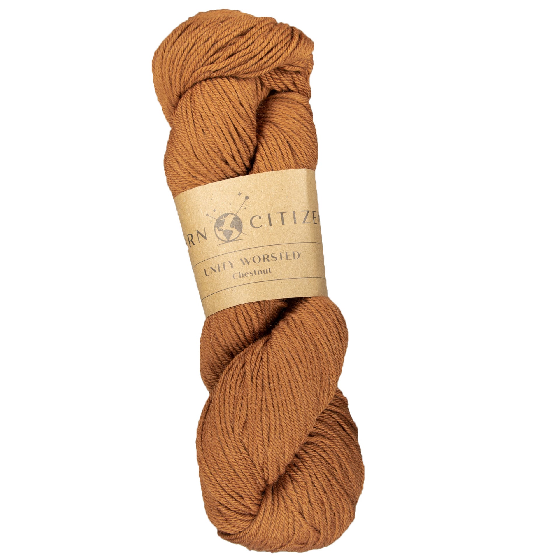 Yarn Citizen Unity Worsted Yarn - Chestnut - Zoom Image
