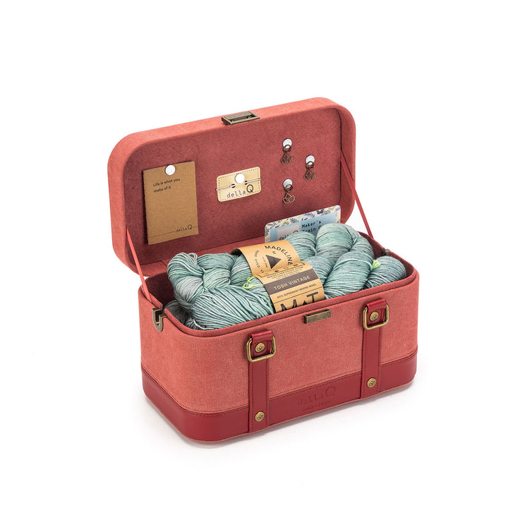 della Q Maker's Train Case - Canyon Rose - Extra Image