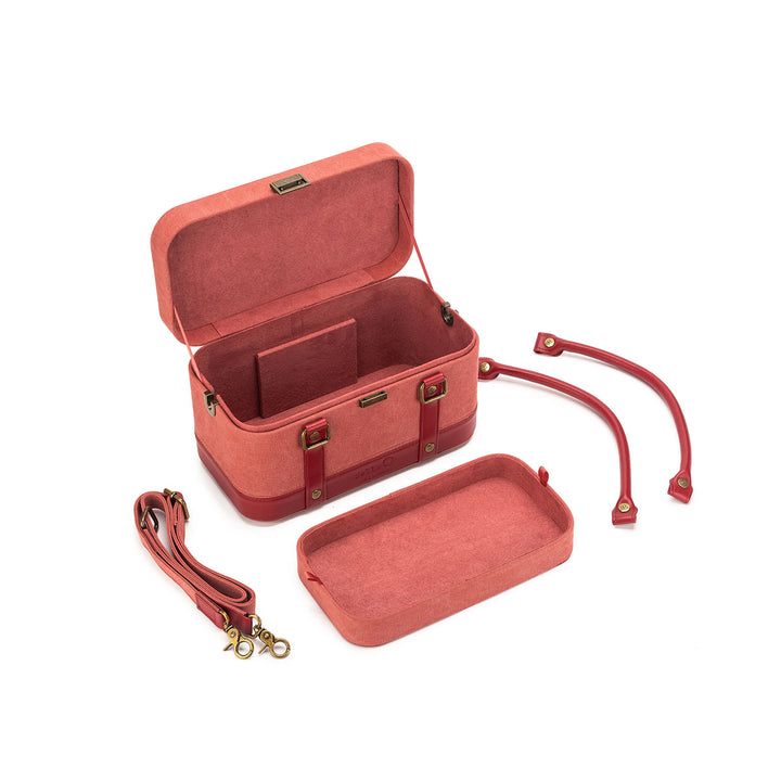 della Q Maker's Train Case - Canyon Rose - Extra Image