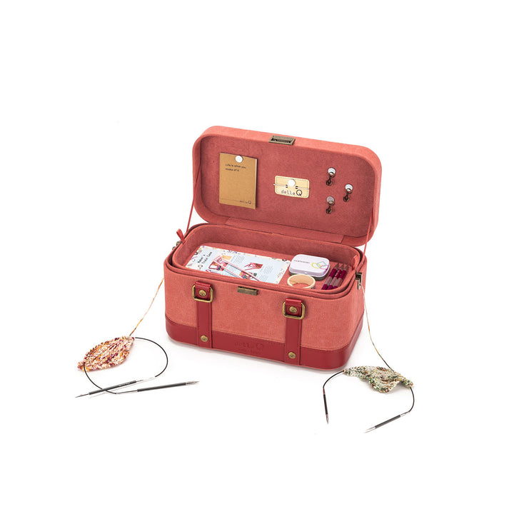 della Q Maker's Train Case - Canyon Rose - Extra Image