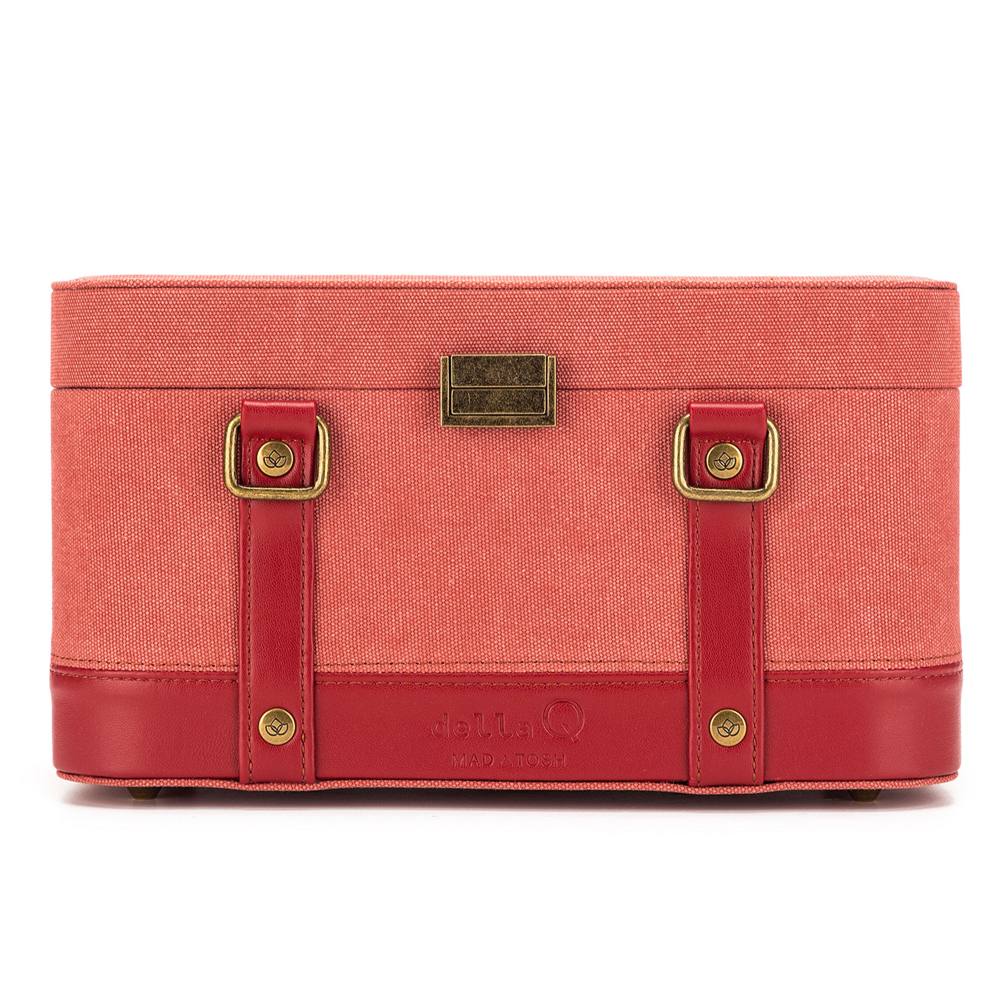 della Q Maker's Train Case - Canyon Rose - Zoom Image