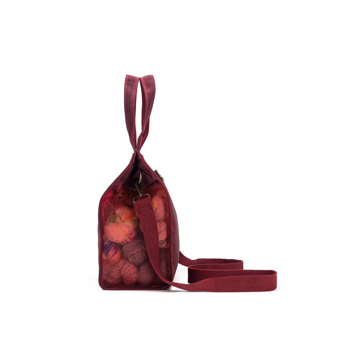 della Q Maker's Mesh Tote - Mustard - Extra Image