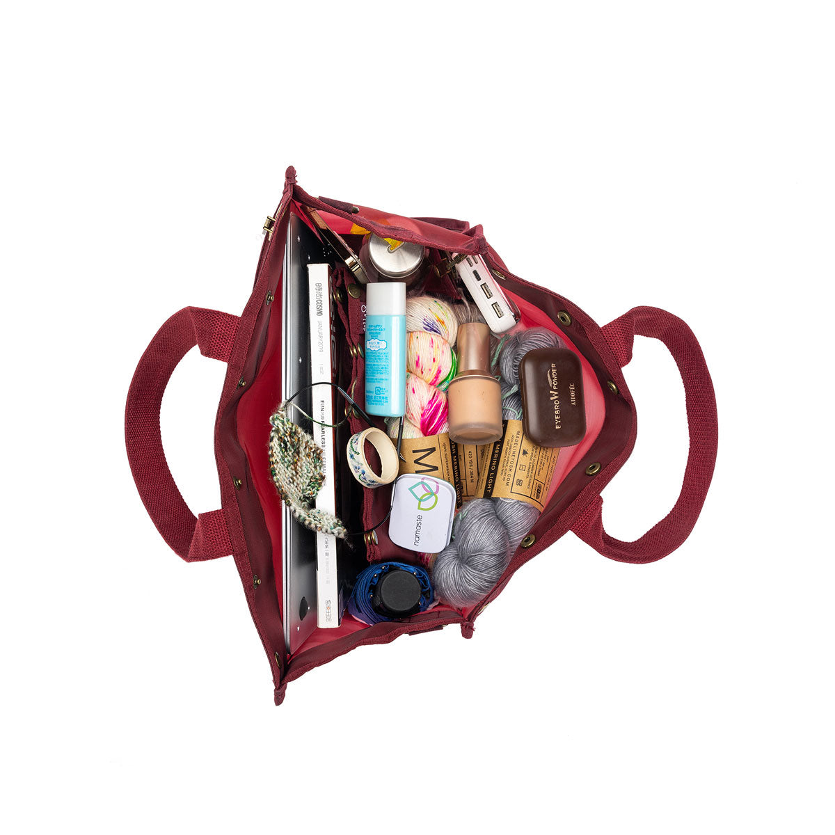 della Q Maker's Mesh Tote - Olive - Extra Image