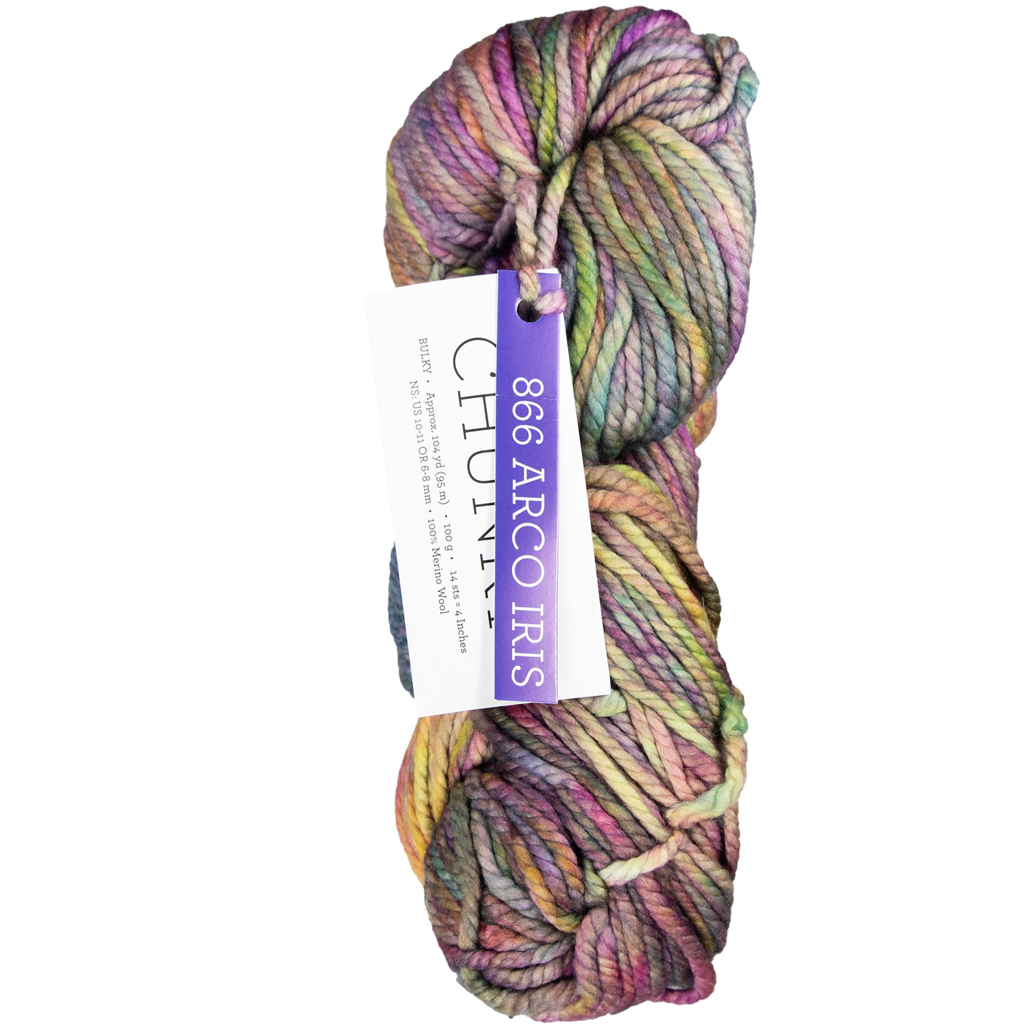Malabrigo Chunky Yarn - 866 Arco Iris - Zoom Image