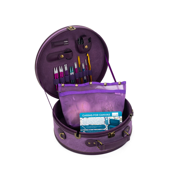della Q Maker's Hat Box - Indigo - Extra Image