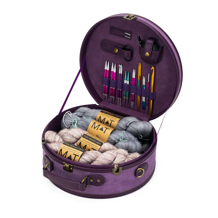 della Q Maker's Hat Box - Indigo - Extra Image