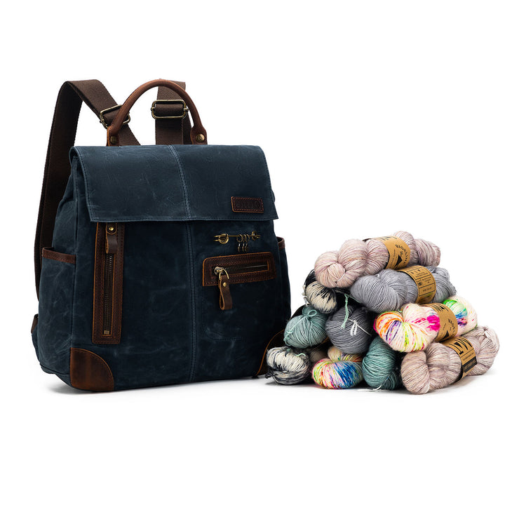 della Q Maker's Midi Backpack - Blue - Extra Image