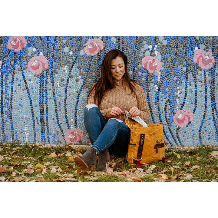della Q Maker's Midi Backpack - Olive - Extra Image