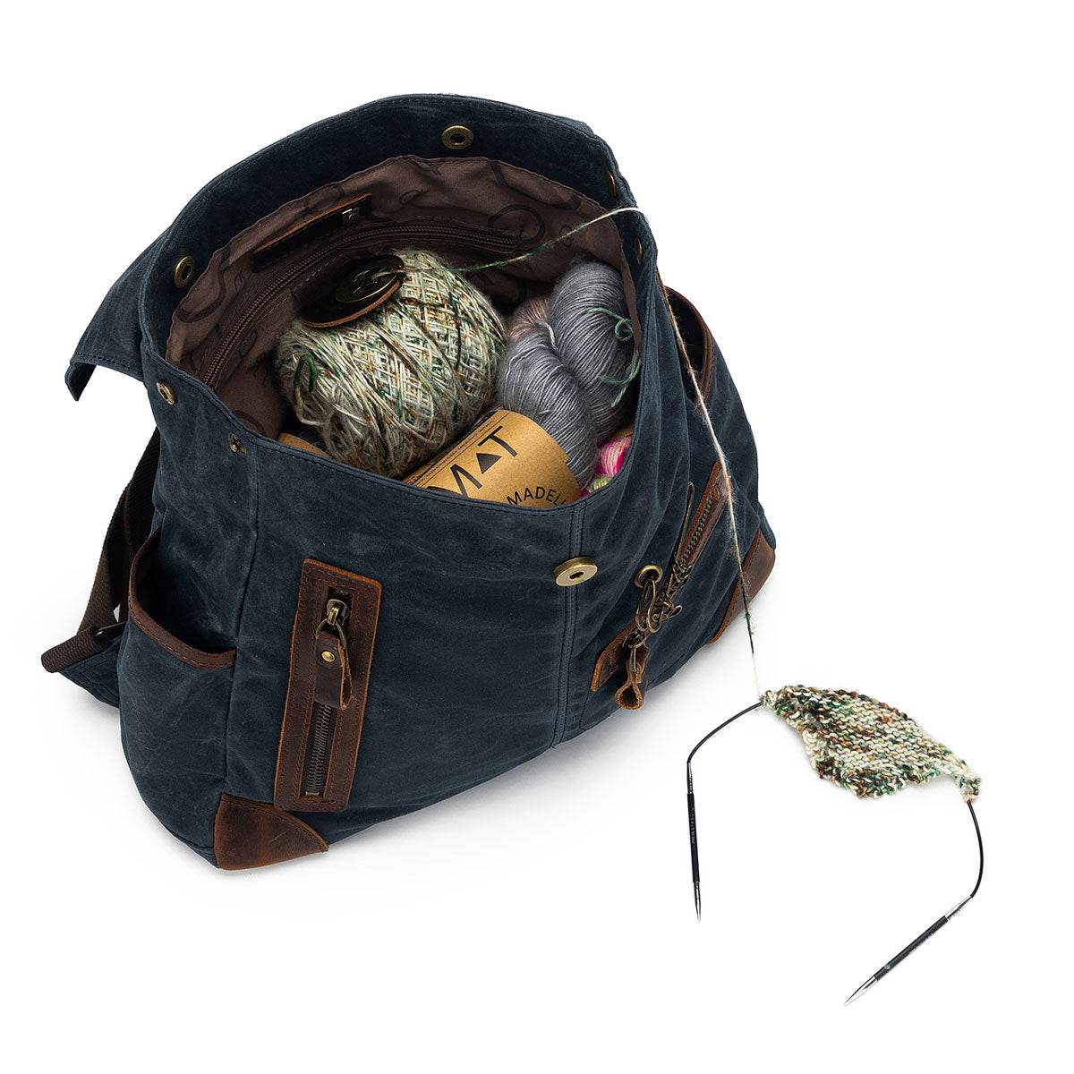 della Q Maker's Midi Backpack - Orange - Extra Image