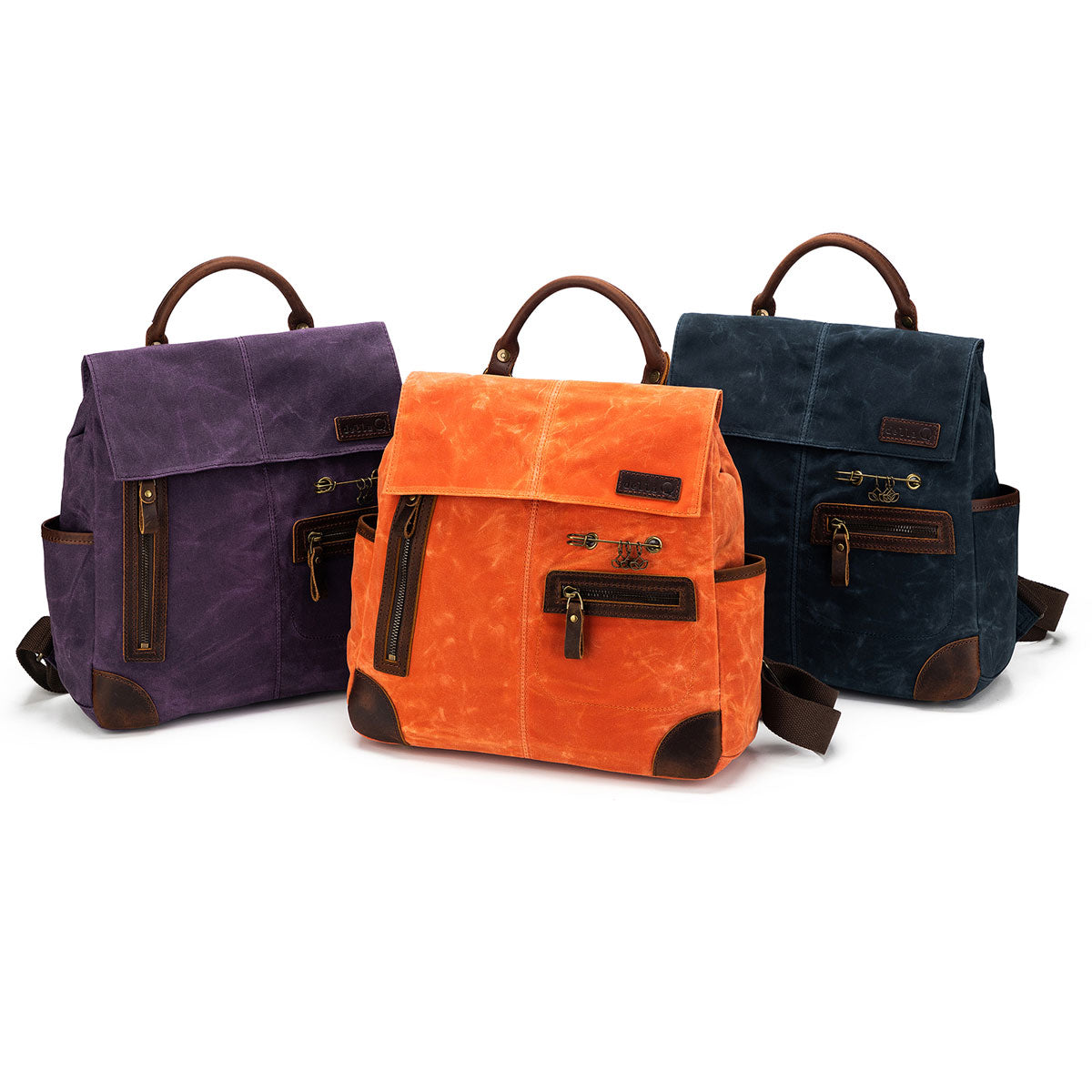 della Q Maker's Midi Backpack - Orange - Extra Image