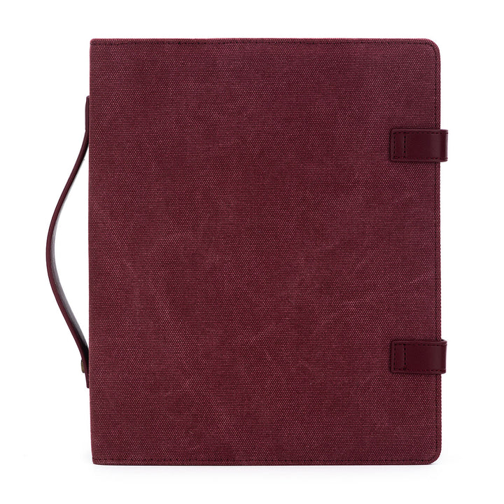 della Q Hook & Needle Notebook - Maroon - Extra Image