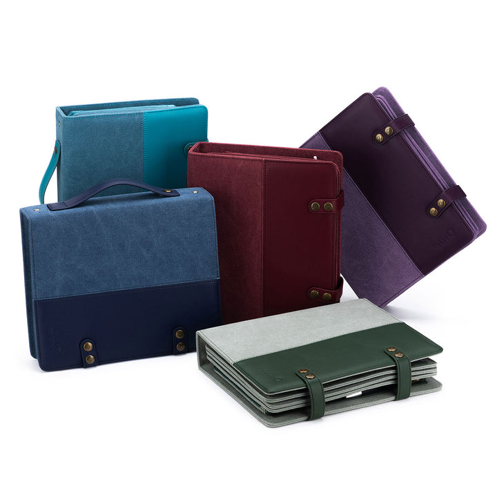 della Q Hook & Needle Notebook - Plum - Extra Image