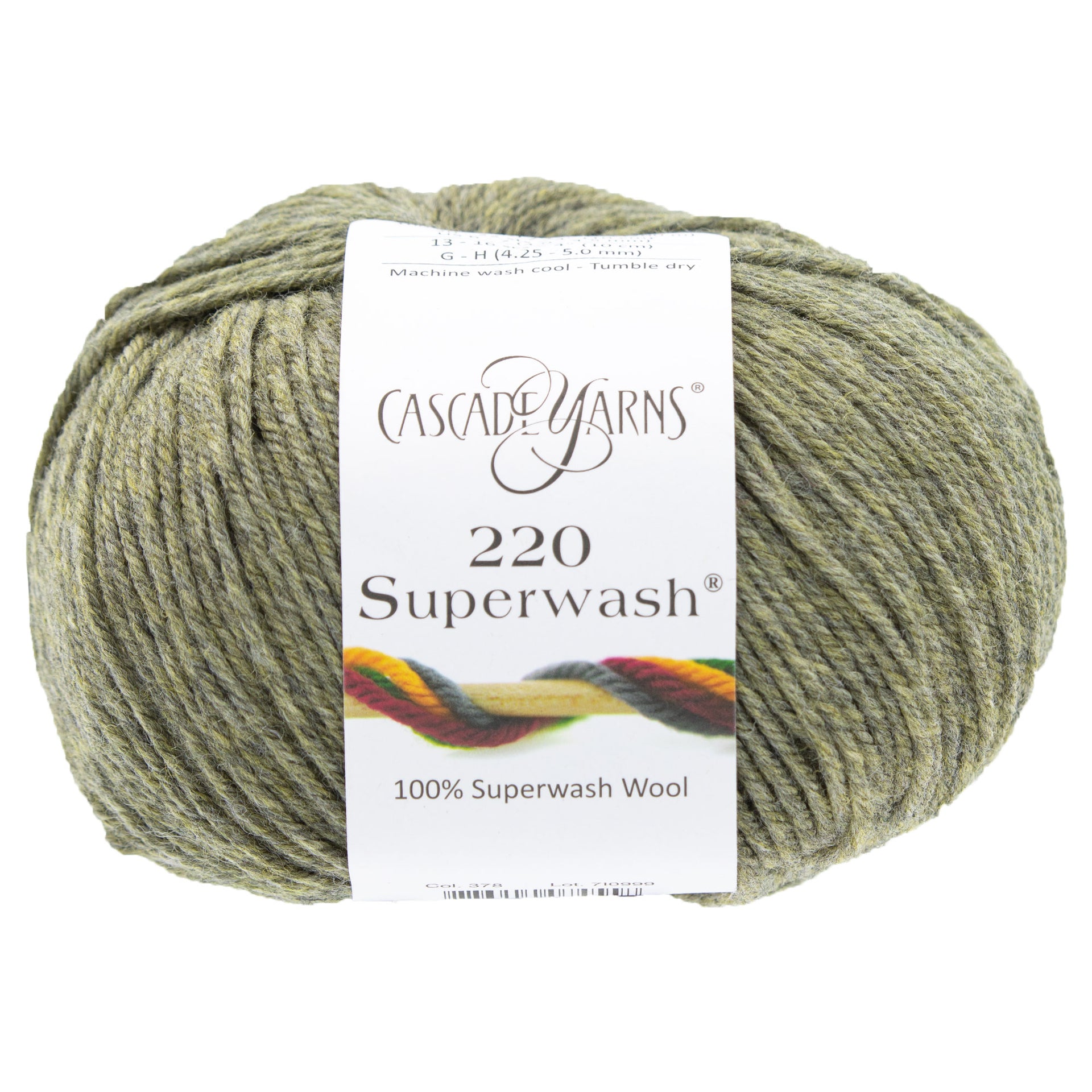 Cascade Yarns 220 Superwash Yarn - 0378 Sparrow - Zoom Image

