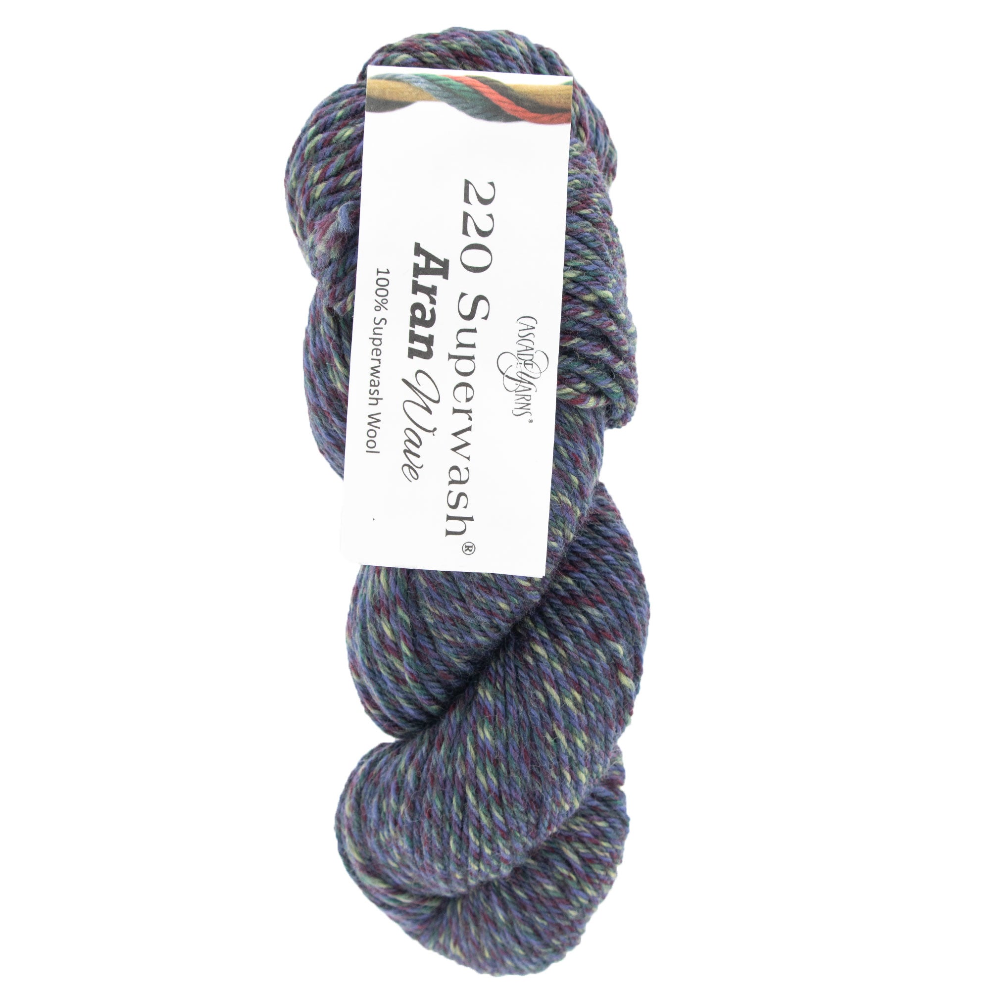 Cascade Yarns 220 Superwash Aran Wave Yarn - 125 Twilight - Zoom Image