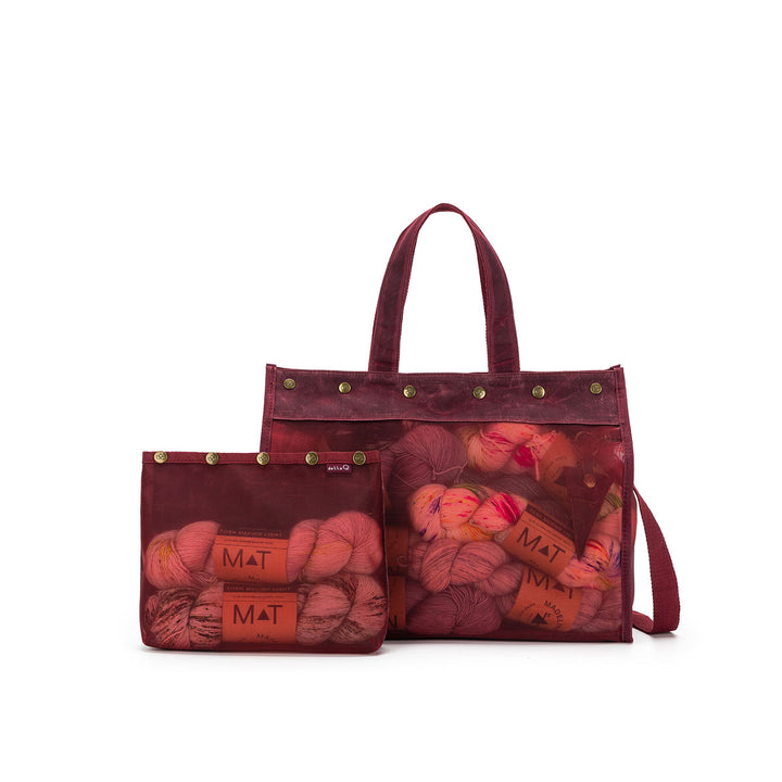 della Q Maker's Mesh Tote - Teal - Extra Image