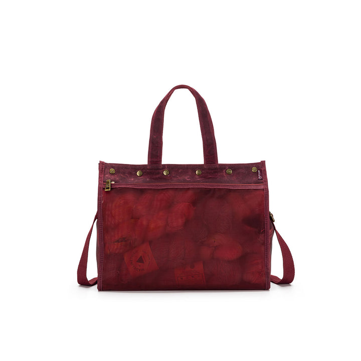 della Q Maker's Mesh Tote - Teal - Extra Image