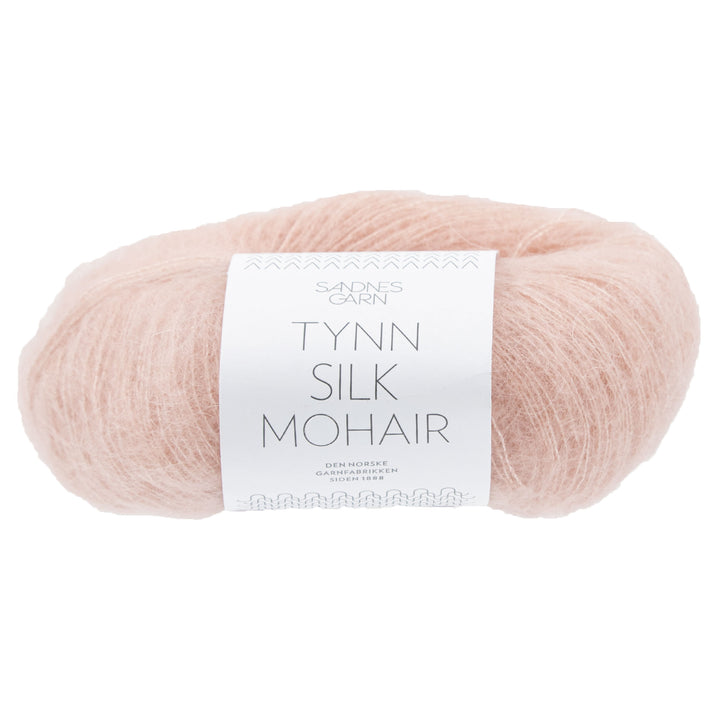 Sandnes Garn  Tynn Silk Mohair Yarn - 3511 Powder Pink - Zoom Image