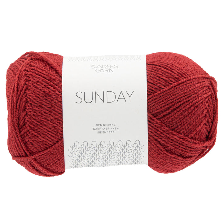 Sandnes Garn  Sunday Yarn - 4236 Deep Red - Zoom Image