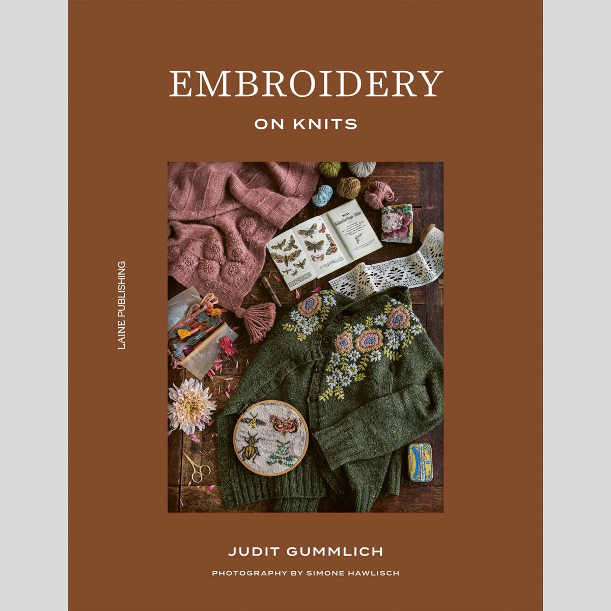 Laine Magazine Judit Gummlich Books - Embroidery on Knits - Extra Image
