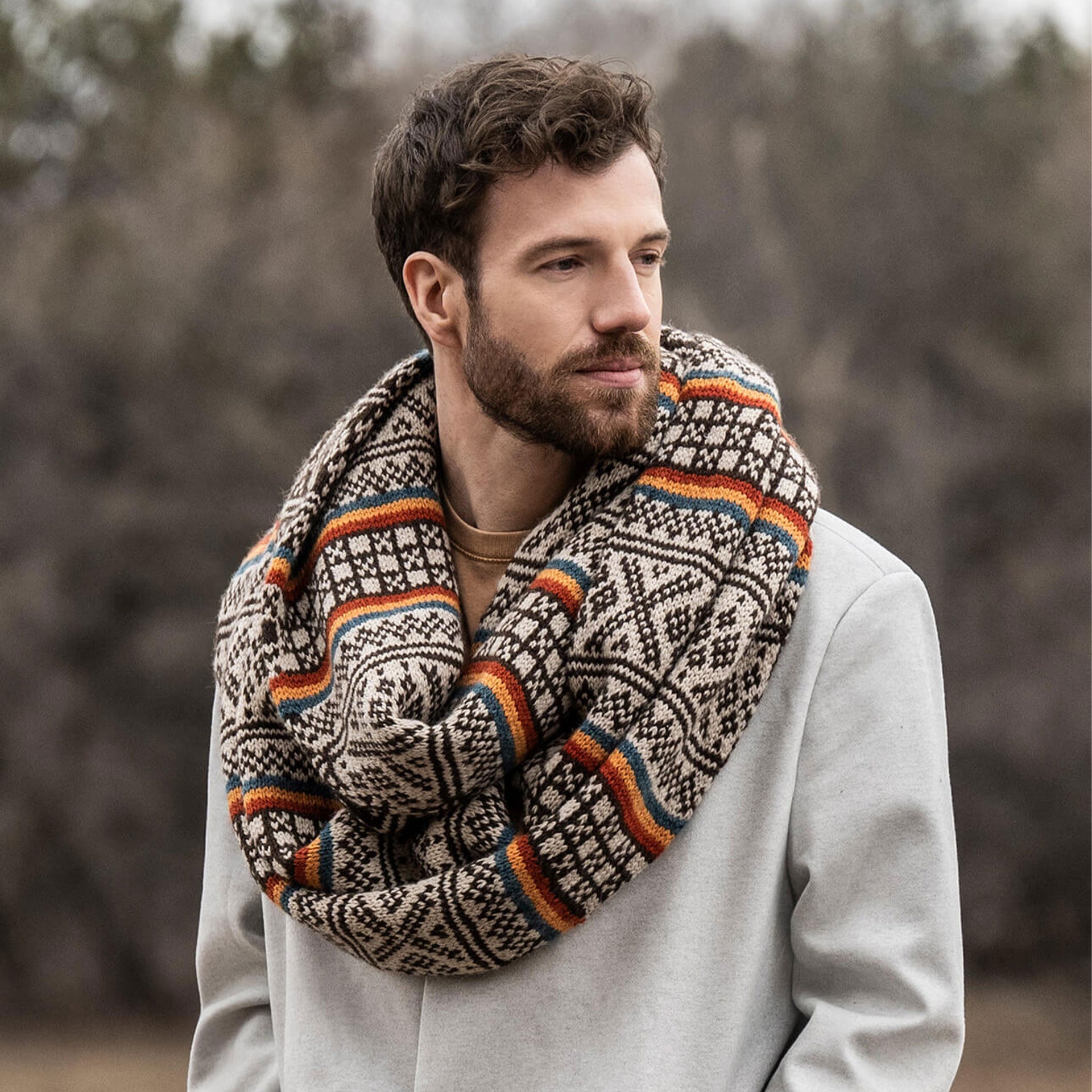 Blue Sky Fibers Kits - Edmonton Wrap Kit - Zoom Image
