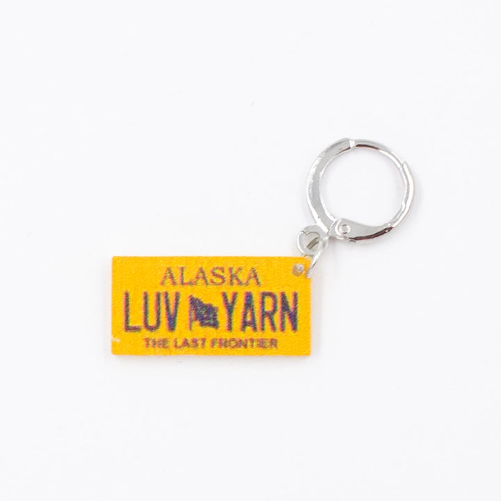 Jimmy Beans Wool State Stitch Markers - Alaska - Extra Image