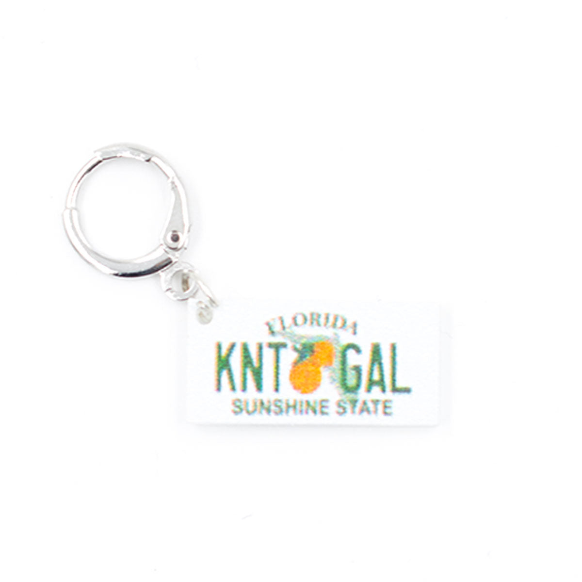 Jimmy Beans Wool State Stitch Markers - Florida - Extra Image
