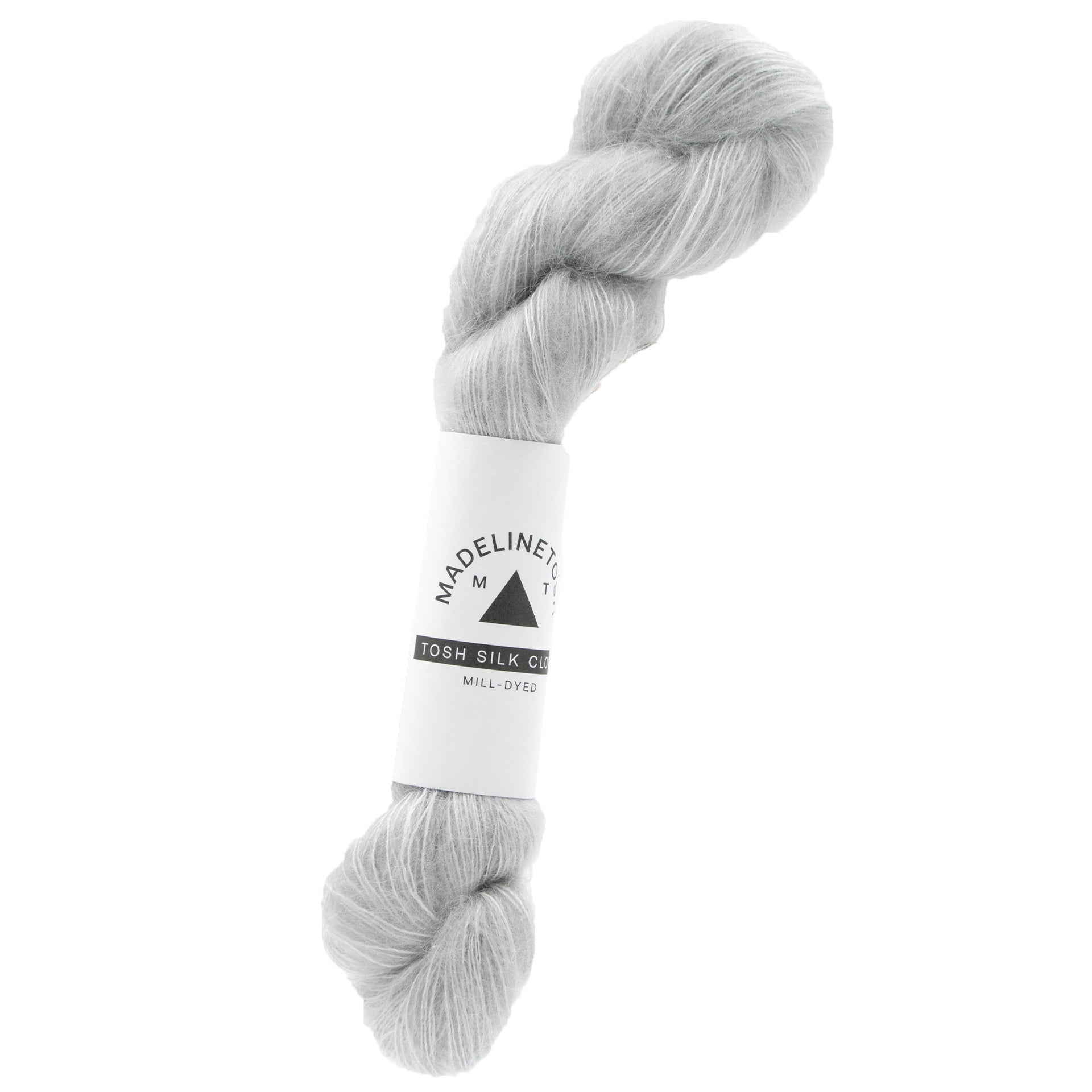 Madelinetosh Tosh Silk Cloud Mill Dyed Yarn - Ash - Zoom Image
