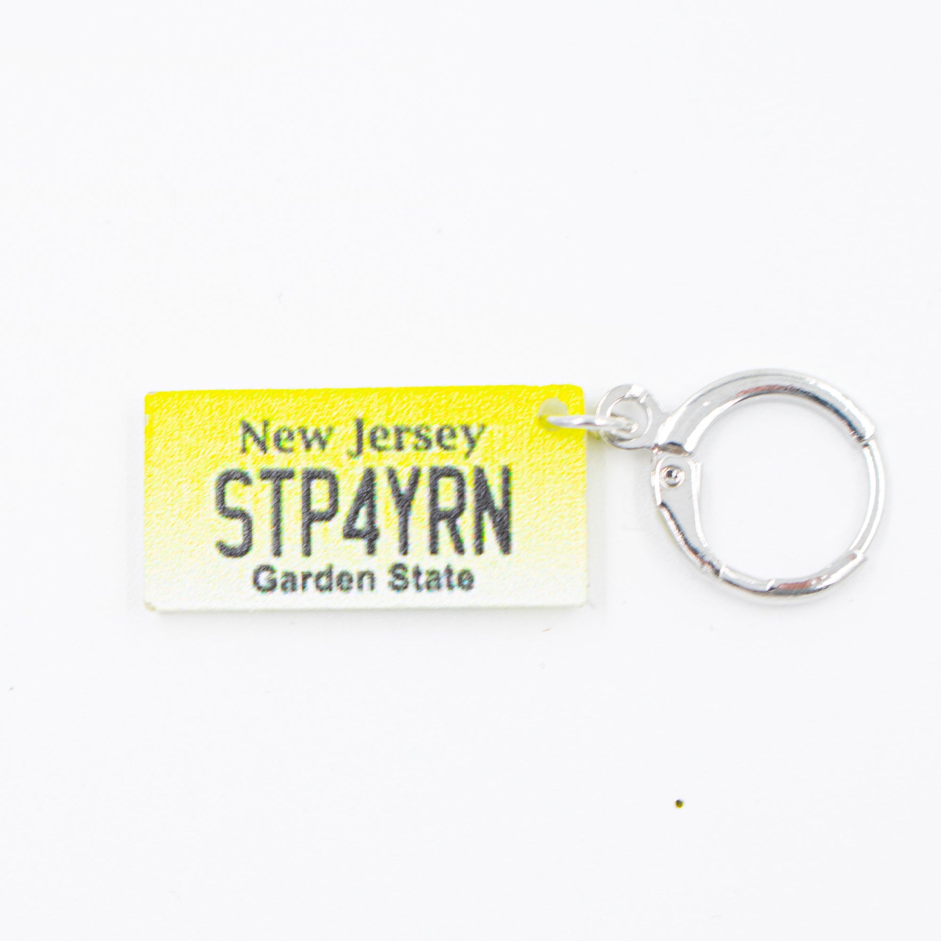 Jimmy Beans Wool State Stitch Markers - New Jersey - Zoom Image
