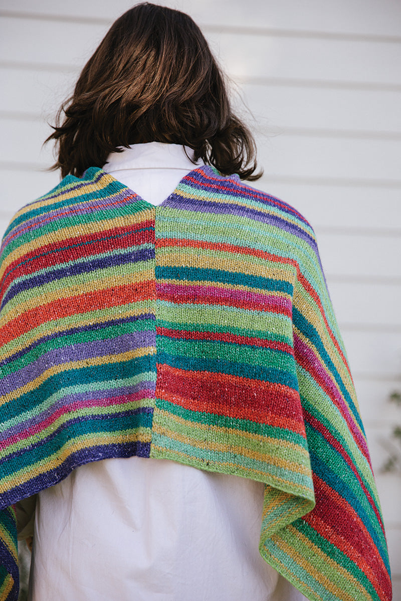 Rowan and Churchmouse Jimmy's Lucky Poncho Kit - Extra Image