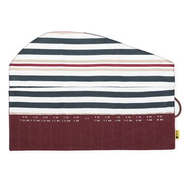 della Q Crochet Roll - 168-2 - *Linen - Wine - Zoom Image