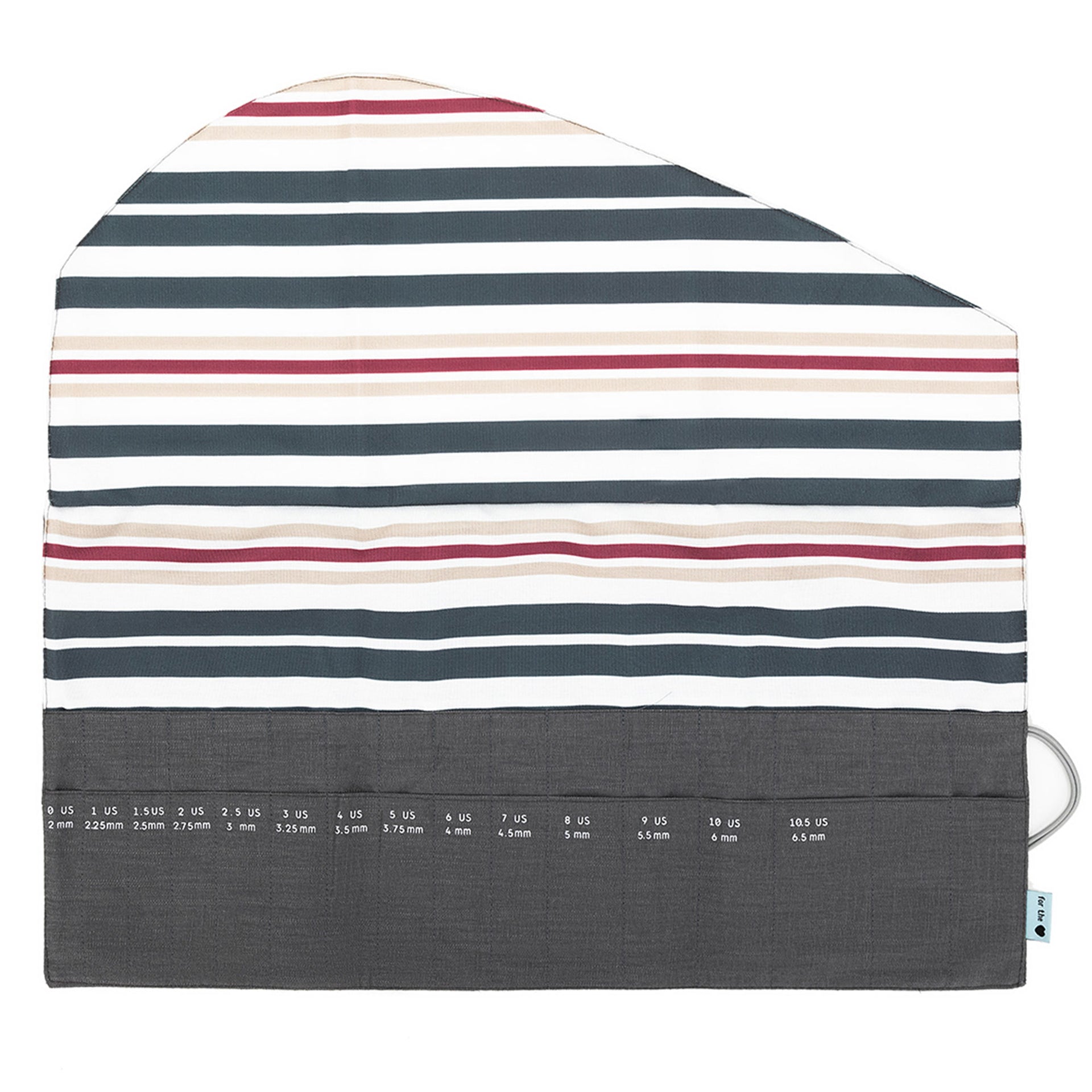 della Q Double Point Roll - 158-1 - *Linen - Slate - Zoom Image
