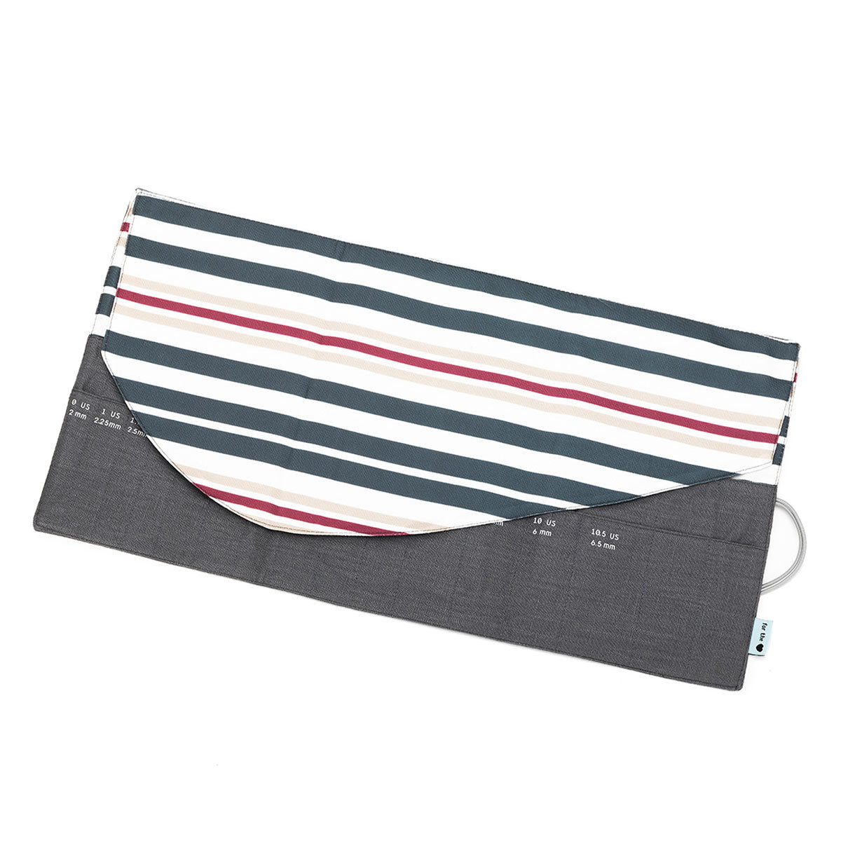 della Q Double Point Roll - 158-1 - *Linen - Wine - Extra Image