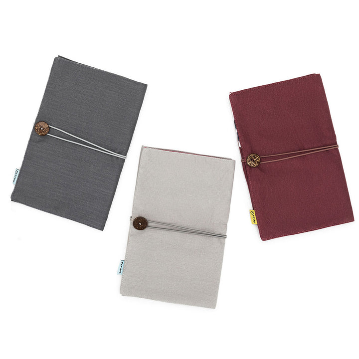 della Q Double Point Roll - 158-1 - *Linen - Wine - Extra Image