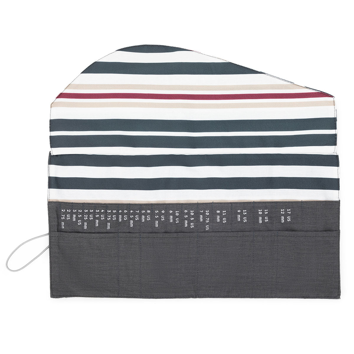 della Q Interchangeable Needle Case - 185-1 - *Linen - Slate - Extra Image