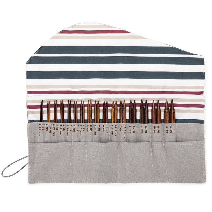 della Q Interchangeable Needle Case - 185-1 - *Linen - Slate - Extra Image